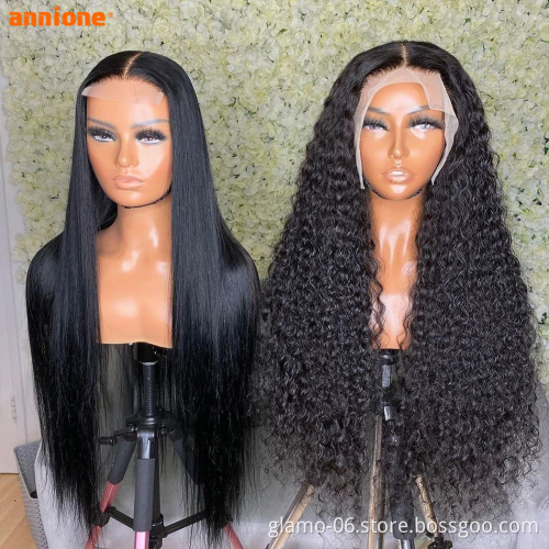 Kinky Curly Wig Human Hair Lace Front Natural Lace, Cuticle Aligned Virgin Hair Wigs, 4X4 5X5 HD Transparent Lace Closure Wigs